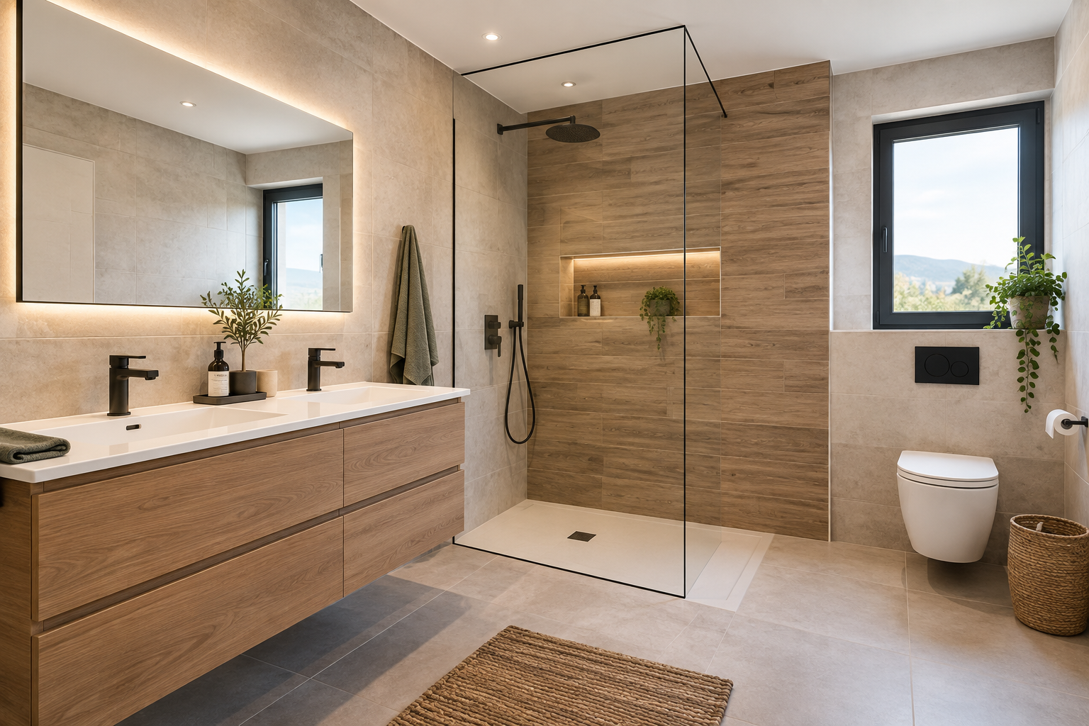 Salle de bains clé en main